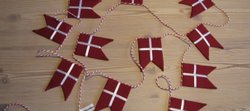 Grøndlandsflag rænker danskeflag guirlander